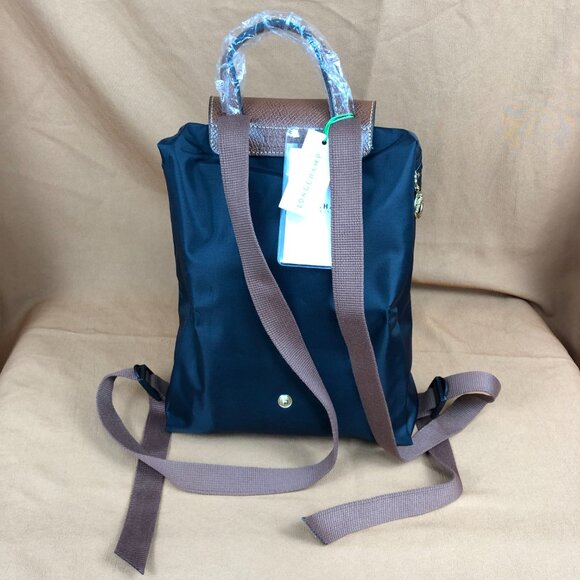 LONGCHAMP Mini Le Pliage Backpack In black - Picture 3 of 8